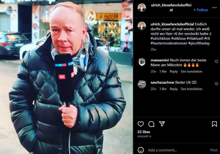 Ulrich Klose Schlaganfall Ulrich Klose Schlaganfall