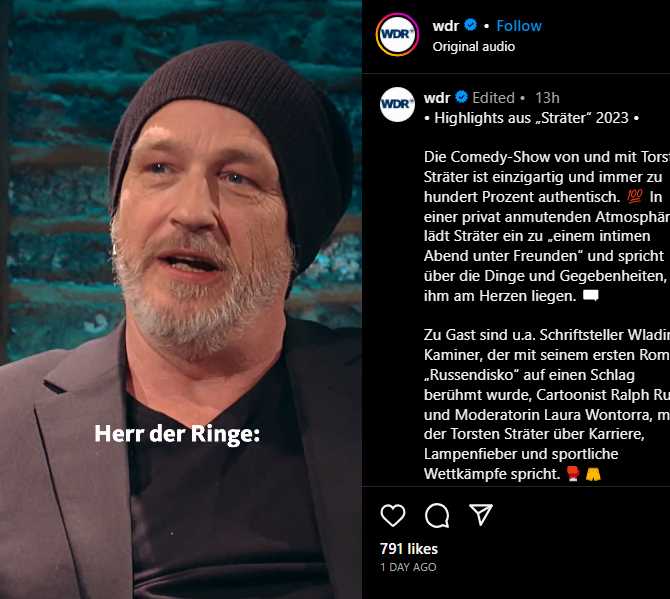 Torsten Sträter Vermögen