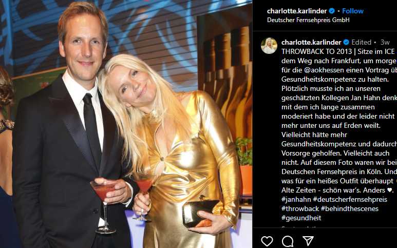 Charlotte Karlinder Schlaganfall