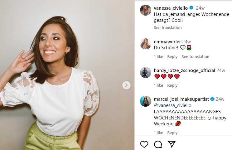 Vanessa Civiello Größe