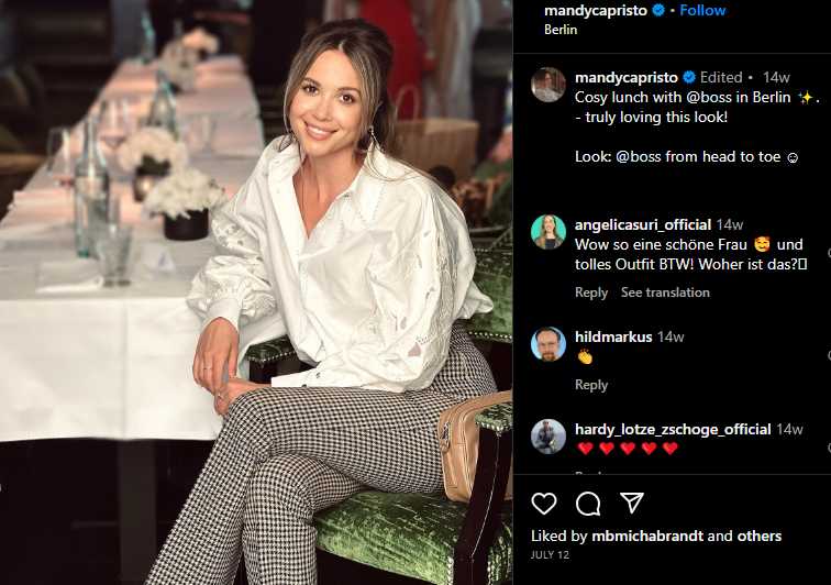 Mandy Capristo Krankheit