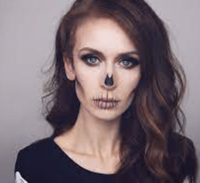 Skelett Schminken Kinder