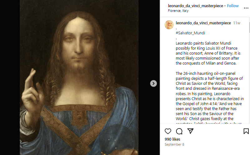 Leonardo Da Vinci Lebenslauf