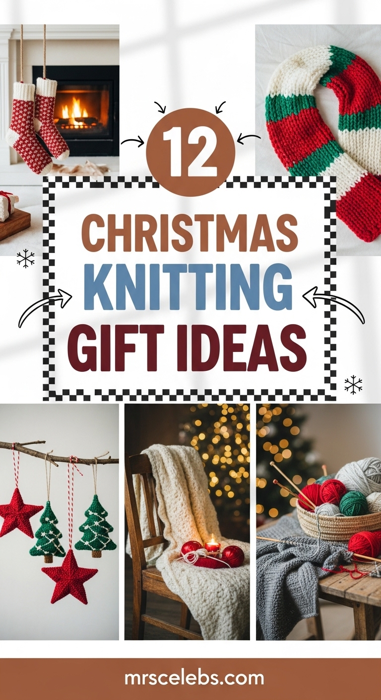 12 CHRISTMAS KNITTING GIFT IDEAS