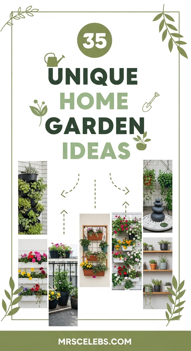 UNIQUE HOME GARDEN IDEAS