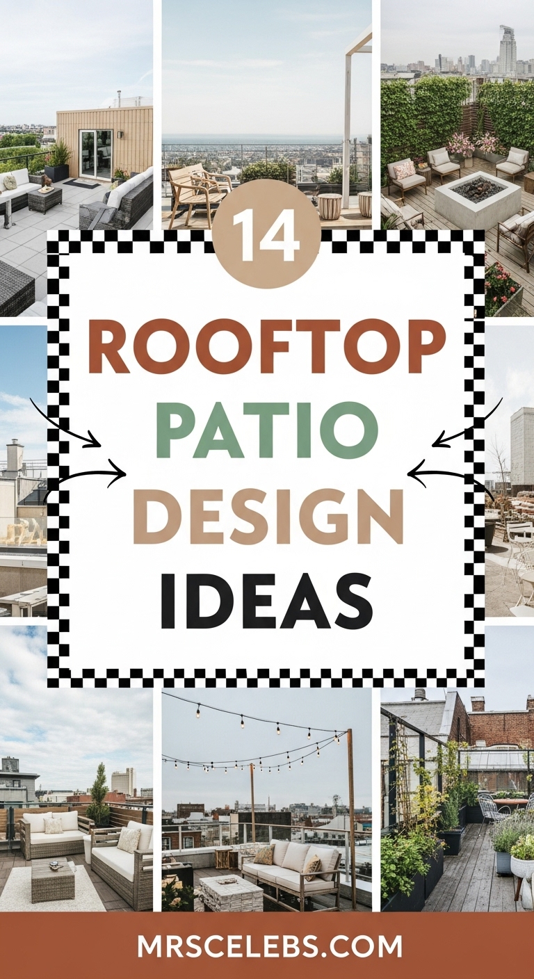 14 UNIQUE ROOFTOP PATIO DESIGN IDEAS 14 UNIQUE ROOFTOP PATIO DESIGN IDEAS