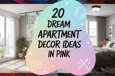 20 Dream Apartment Decor Ideas in Pink