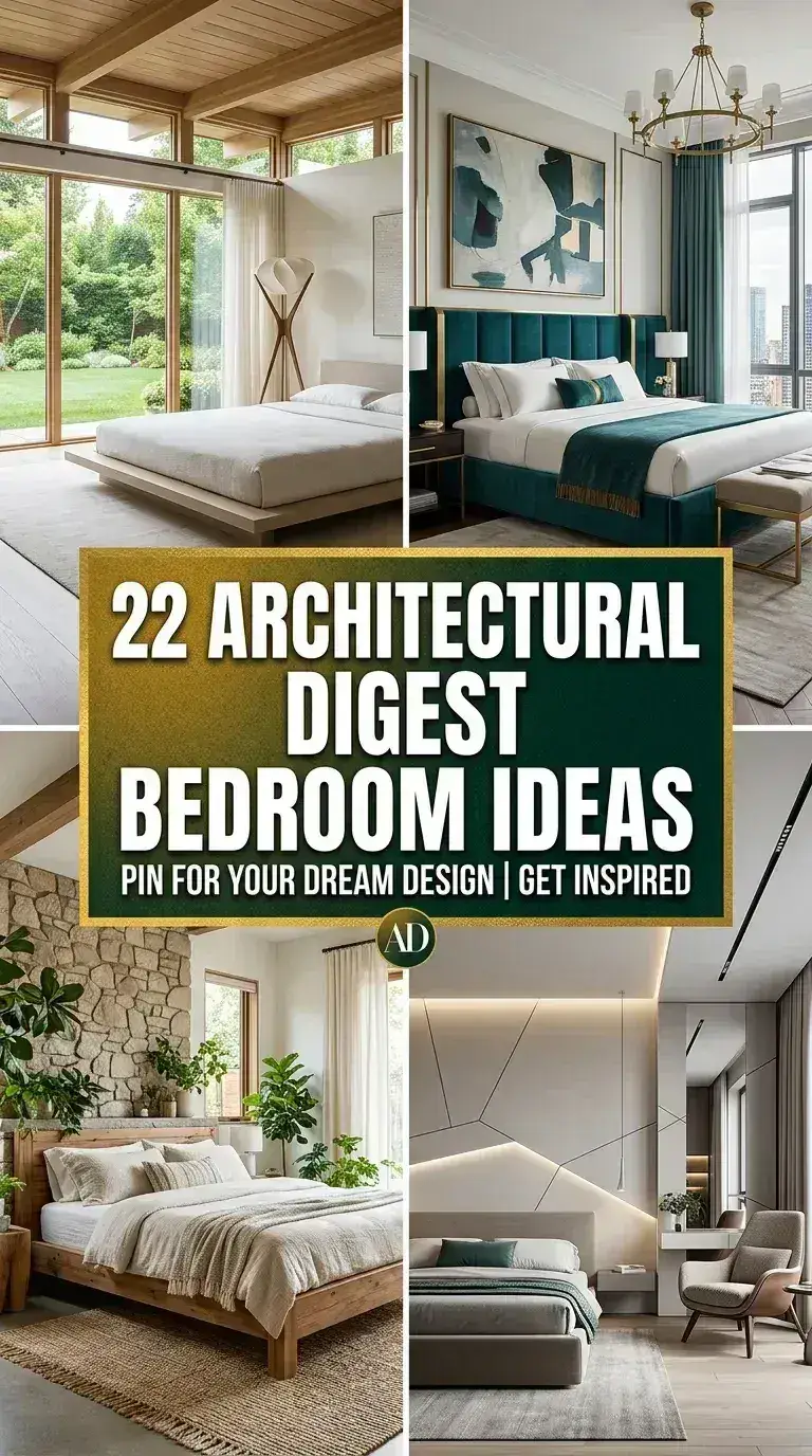 22 Architectural Digest Bedroom Ideas