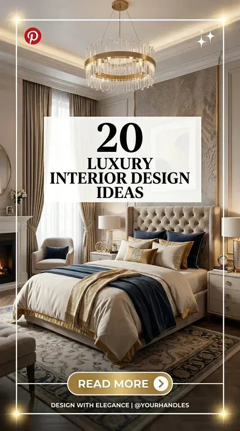 20 Bedroom Interior Design Luxury