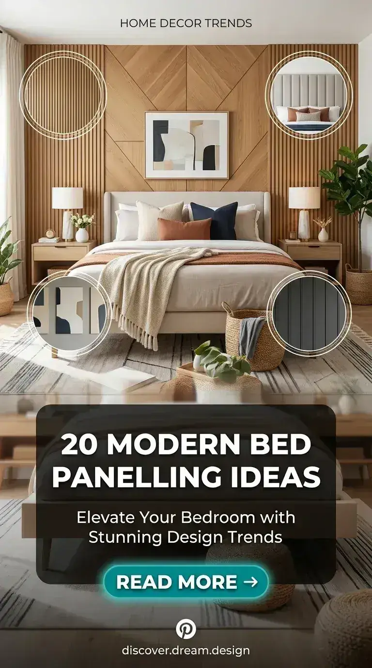 20 Modern Bed Panelling Ideas