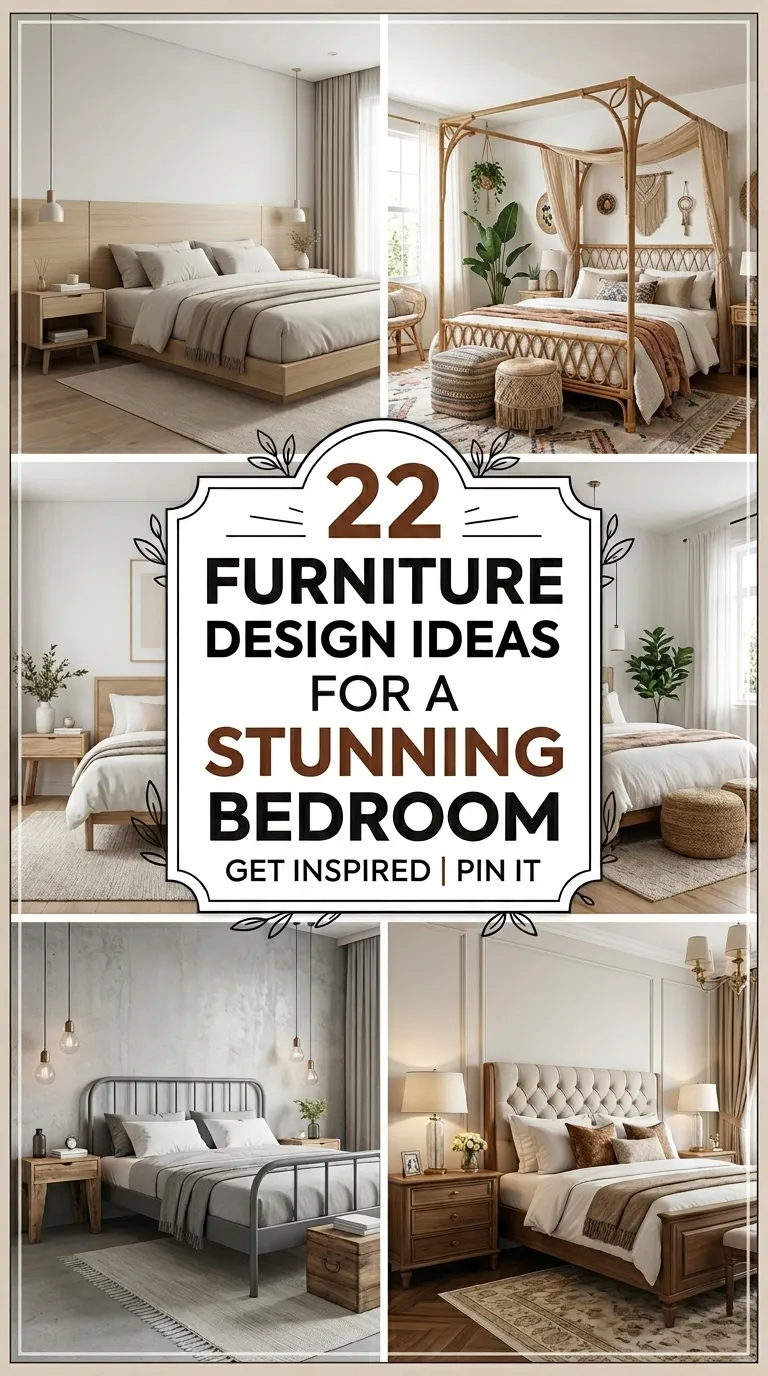 22 Furniture Design For Bedroom Ideas