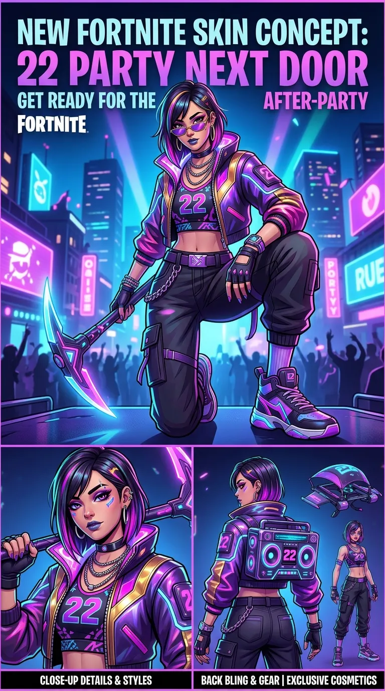 22 Party Next Door Fortnite Skin