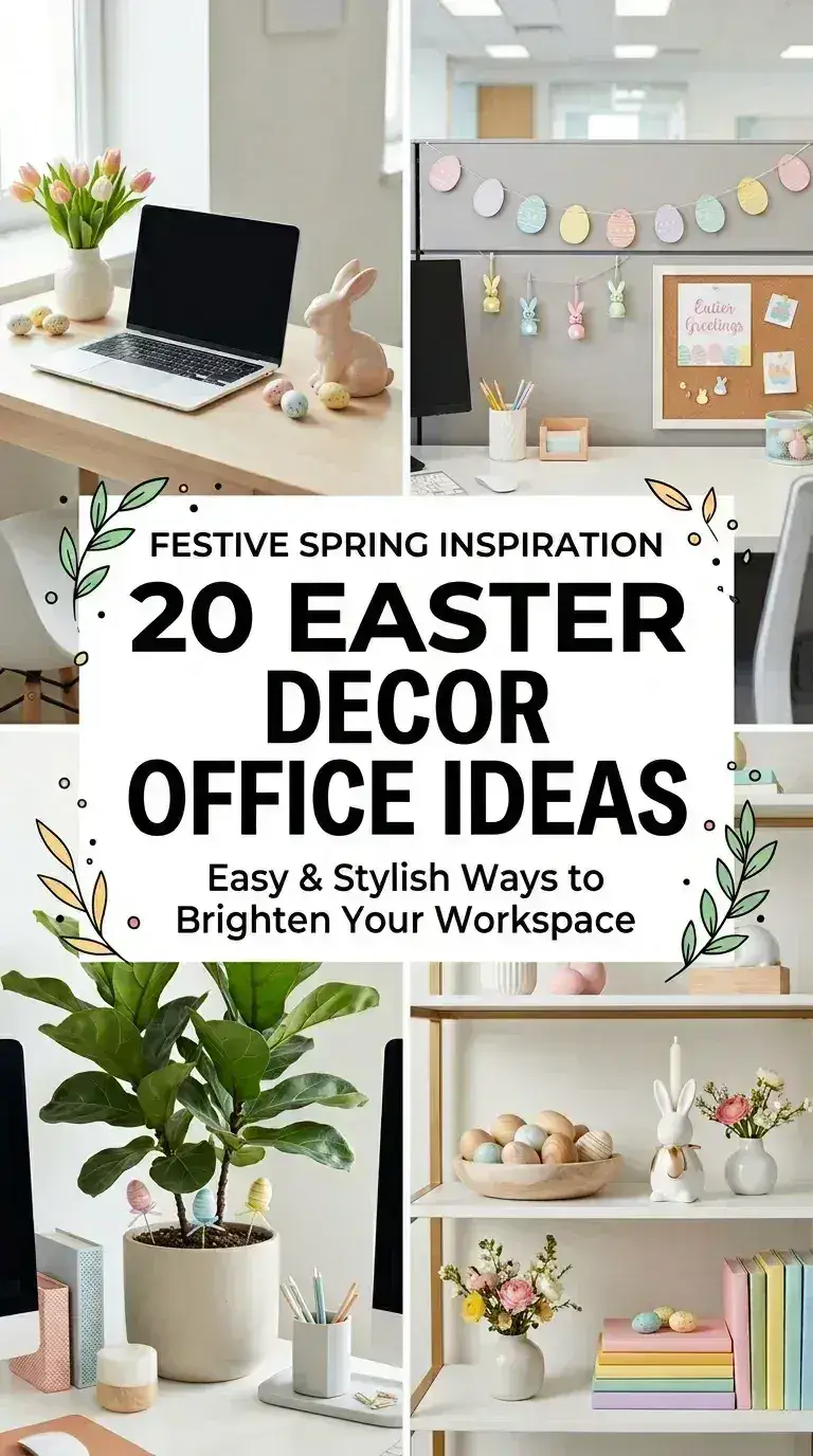 20 Easter Decor Office Ideas