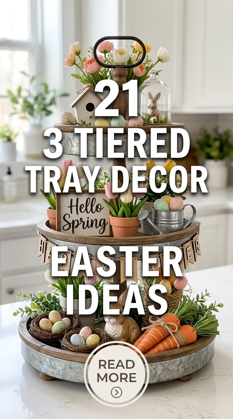21 3 Tiered Tray Decor Easter Ideas 21 3 Tiered Tray Decor Easter Ideas