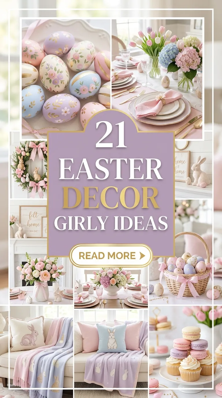 21 Easter Decor Girly Ideas 21 Easter Decor Girly Ideas