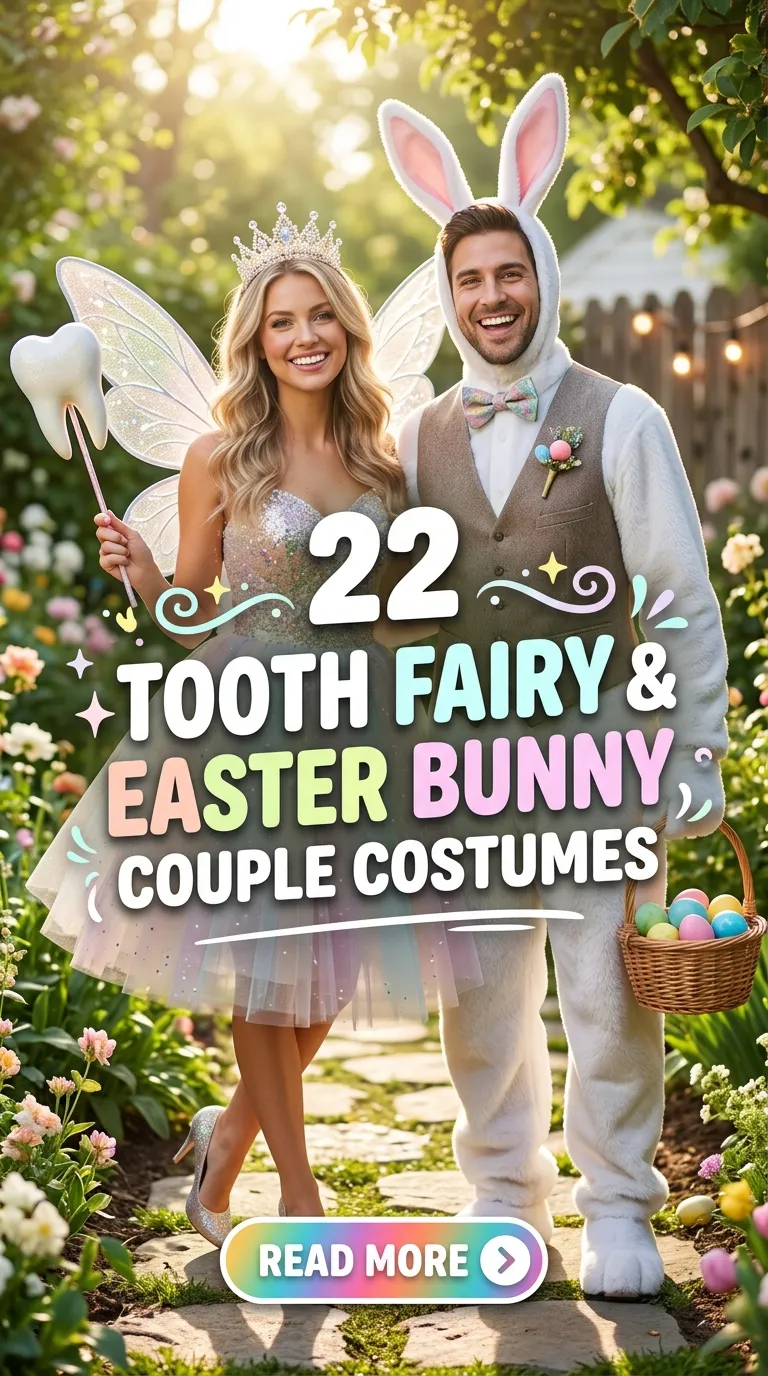22 Tooth Fairy And Easter Bunny Couple Costume 22 Tooth Fairy And Easter Bunny Couple Costume