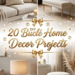 20 DIY Bouclé Home Decor Projects