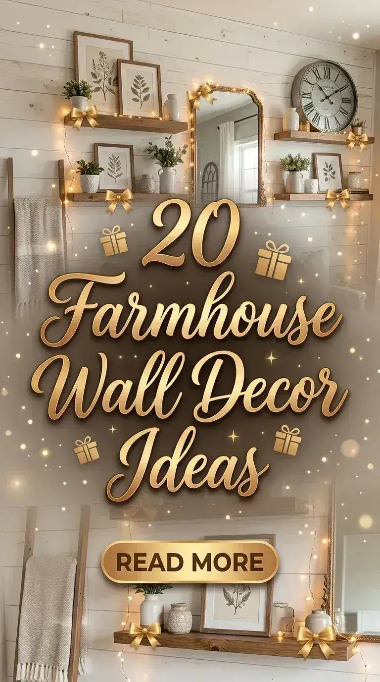 20 Farmhouse Shelf Decor Ideas