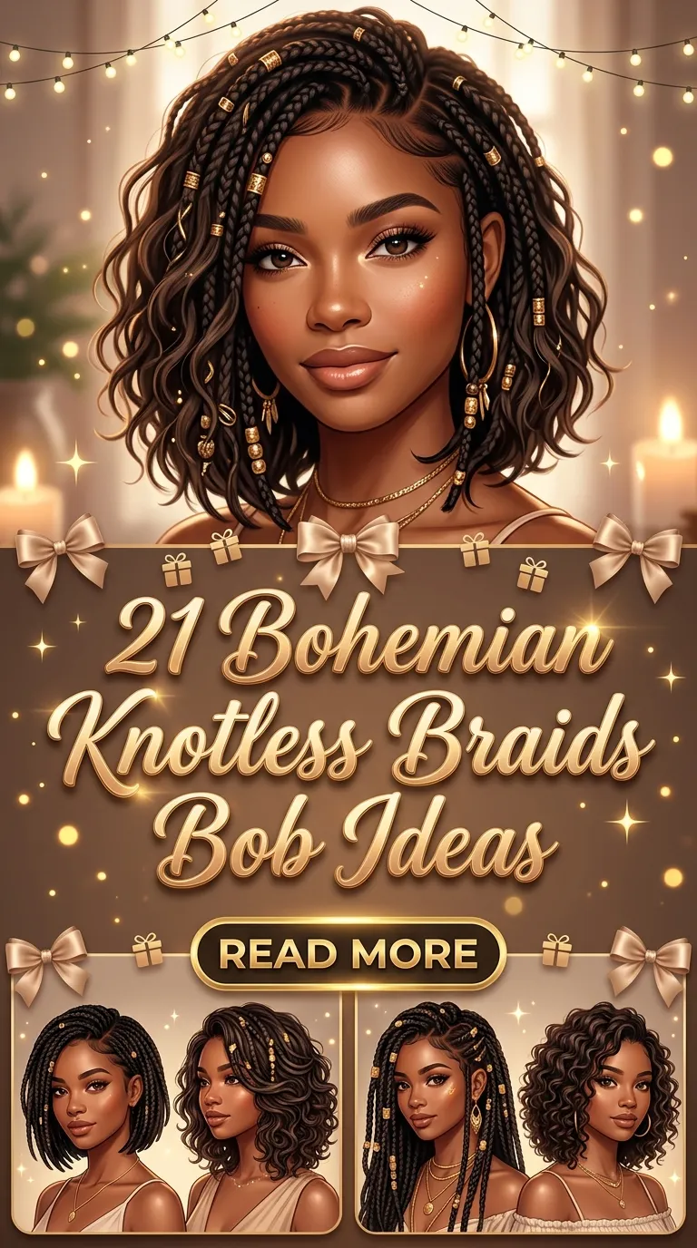 21 Bohemian Knotless Braids Bob Ideas 21 Bohemian Knotless Braids Bob Ideas
