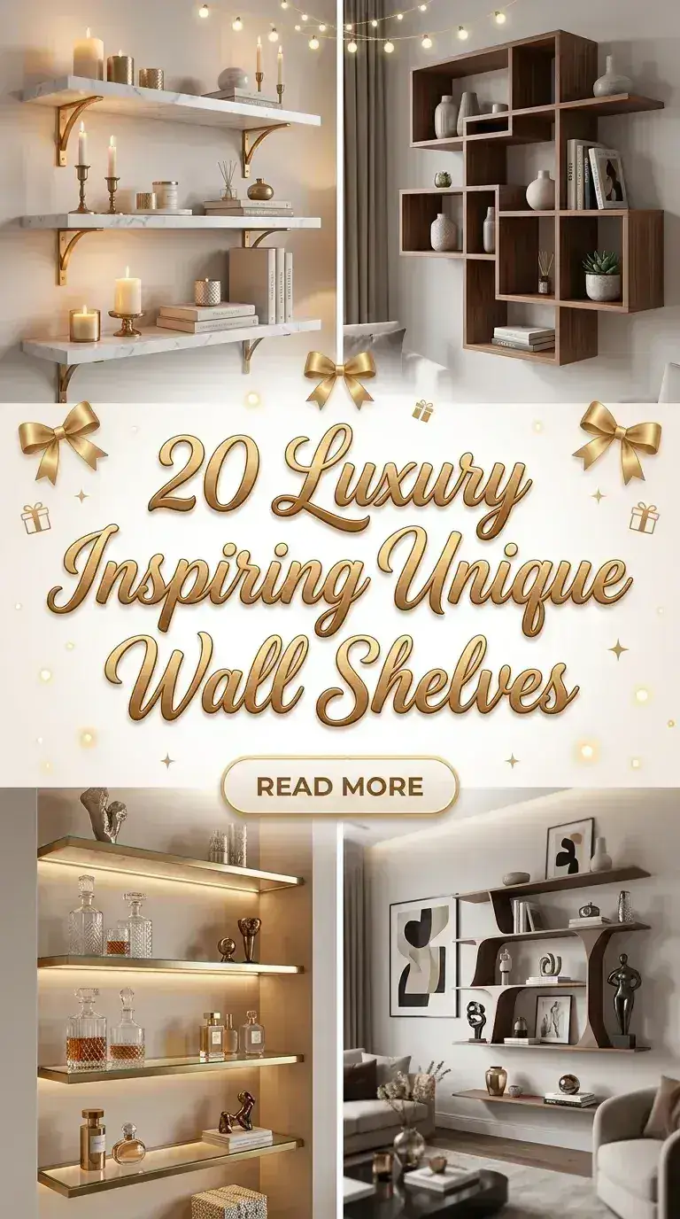 20 Luxury Inspiring Unique Wall Shelves