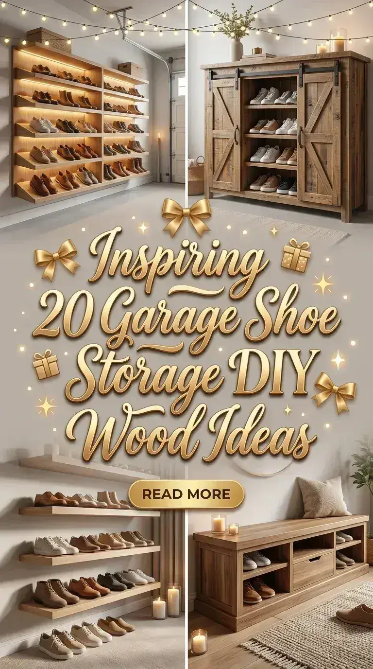 Inspiring 20 Garage Shoe Storage DIY Wood Ideas Inspiring 20 Garage Shoe Storage DIY Wood Ideas