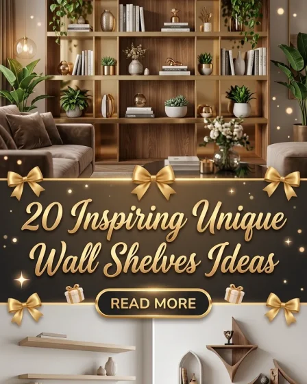 20 Inspiring Unique Wall Shelves Ideas 20 Inspiring Unique Wall Shelves Ideas