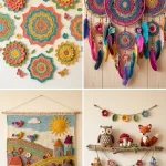 21 Wall Decor Crochet Ideas