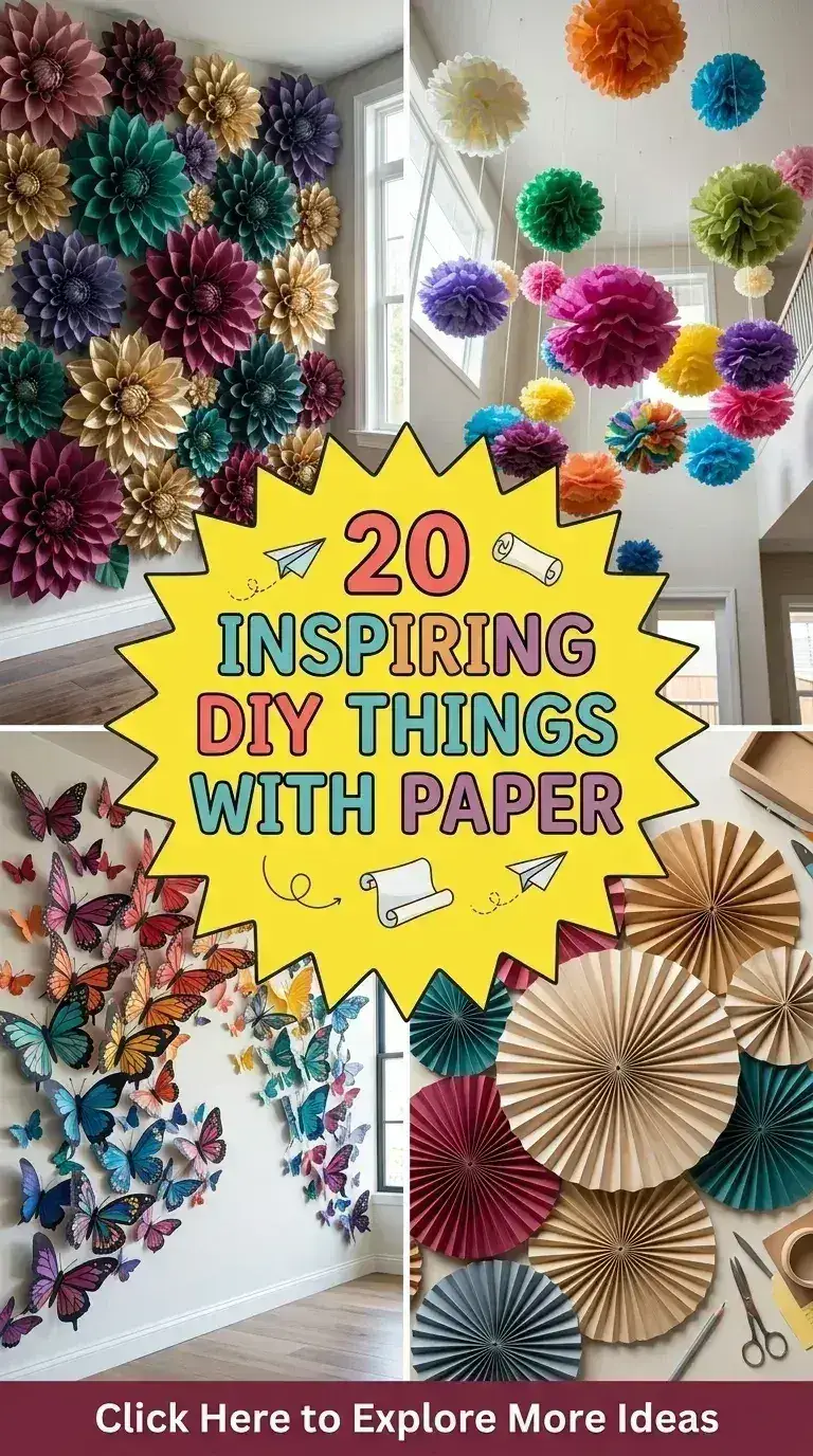 20 Inspiring DIY Things With Paper 20 Inspiring DIY Things With Paper