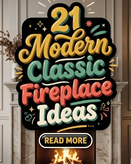 21 Modern Classic Fireplace Ideas 21 Modern Classic Fireplace Ideas