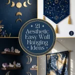 21 Aesthetic Easy Wall Hanging Ideas