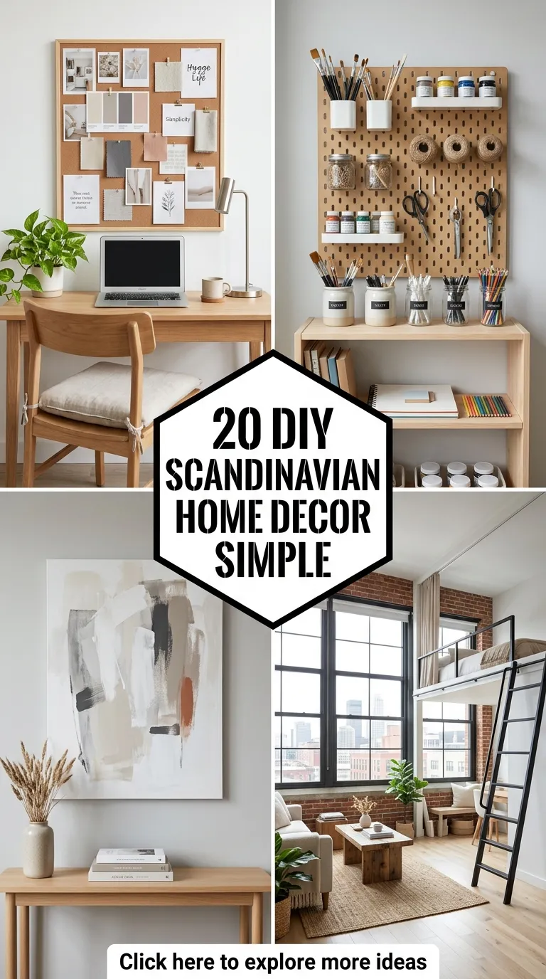 20 DIY Scandinavian Home Decor Simple 20 DIY Scandinavian Home Decor Simple