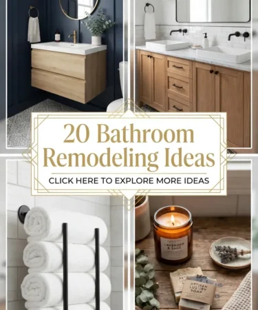 20 Bathroom Remodeling Ideas