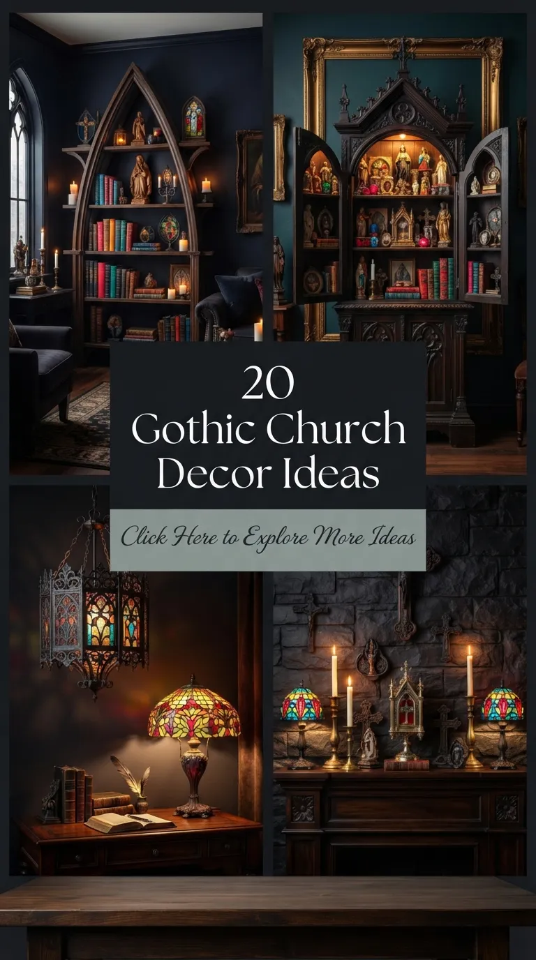 20 Gothic Church Decor Ideas
