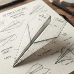 20 Paper Airplane Drawing Ideas