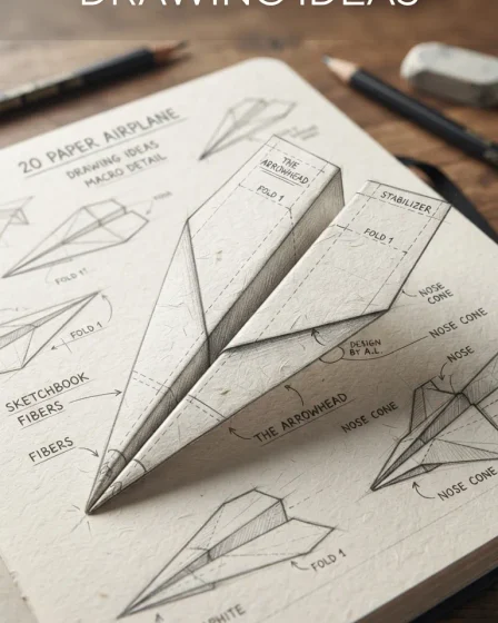 20 Paper Airplane Drawing Ideas 20 Paper Airplane Drawing Ideas
